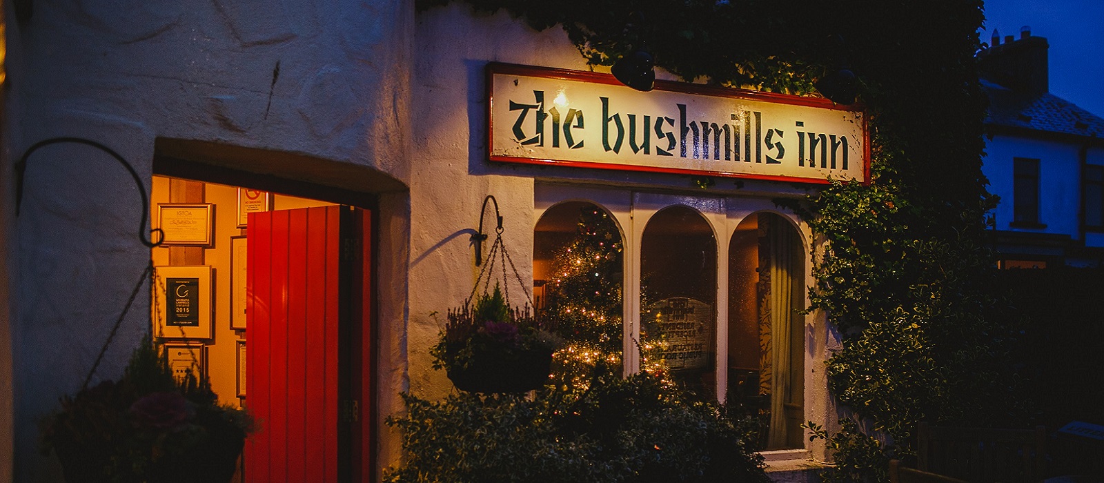 Bushmills Inn - Decorated for Christmas